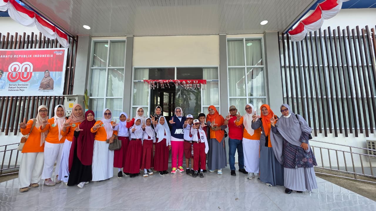 PELEPASAN PEMENANG LOMBA FTBI 2025 JENJANG SD KABUPATEN MAMUJU KE TINGKAT PROVINSI